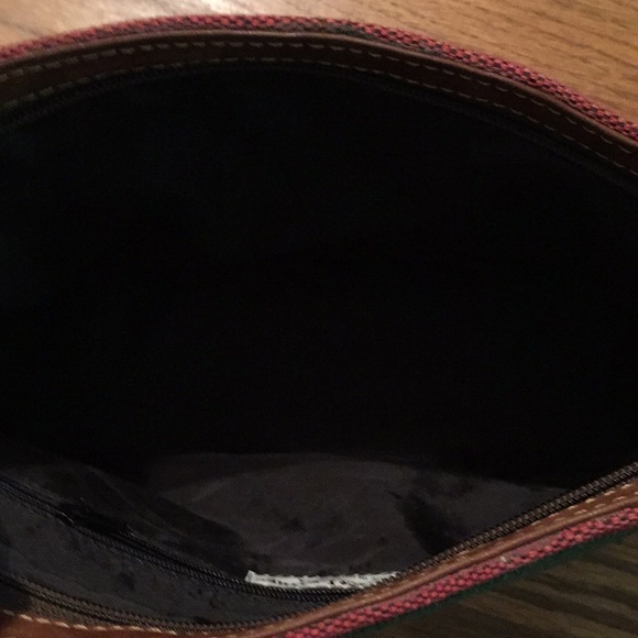 Cedeno Sturdy Leather and Tapestry Crossbody Bag - Picture 9 of 13